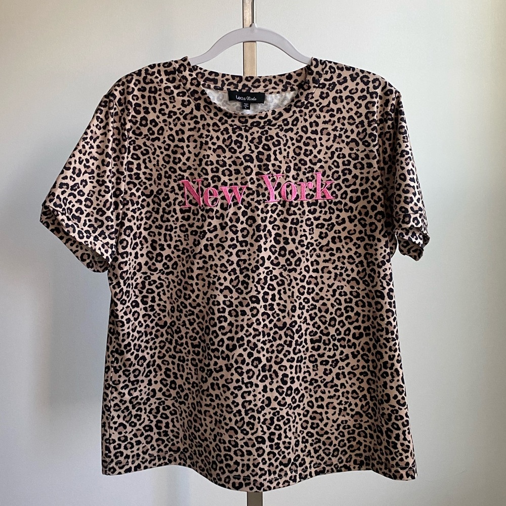 Cheetah New York shirt